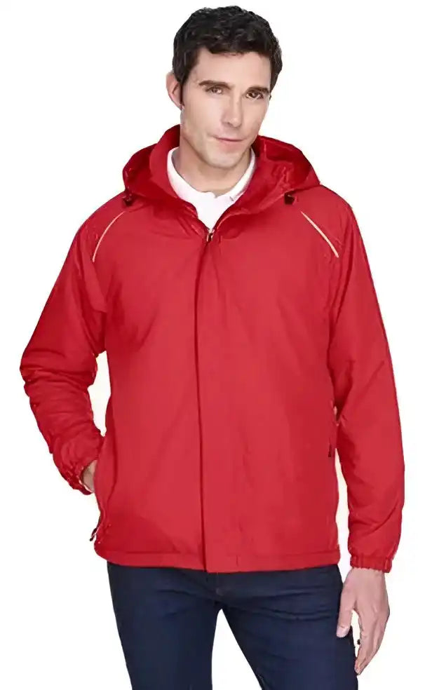 Core365 88189 Men’s Brisk Insulated Jacket - Red