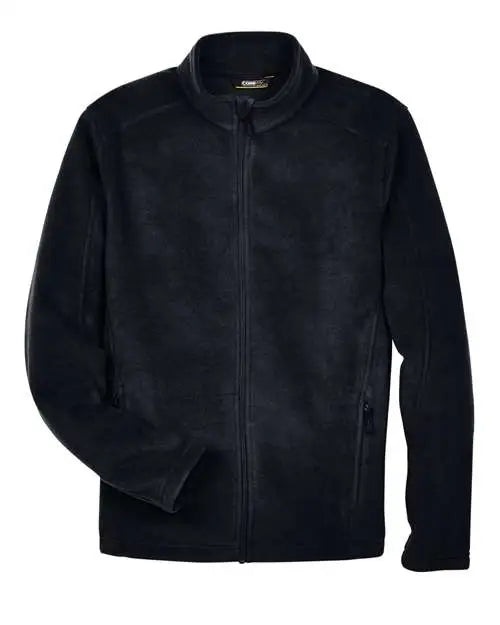 Core365 88190 Men’s Journey Fleece Jacket - Black