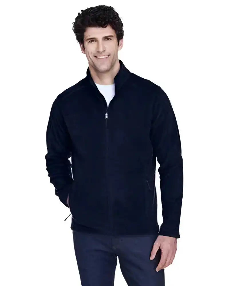 Core365 88190t Men’s Tall Journey Fleece Jacket - Navy