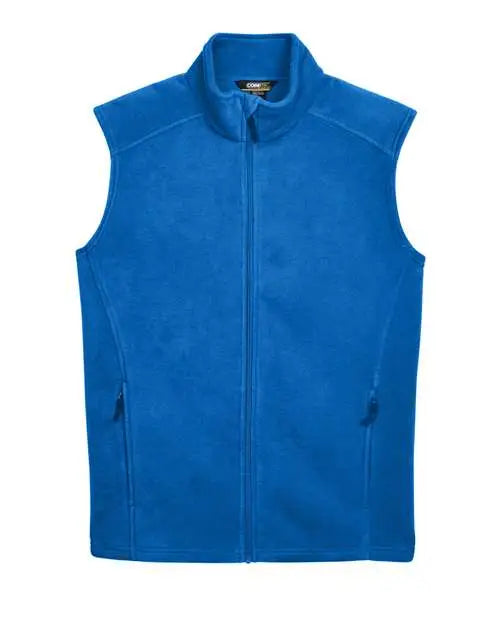 Core365 88191 Men’s Journey Fleece Vest - True Royal