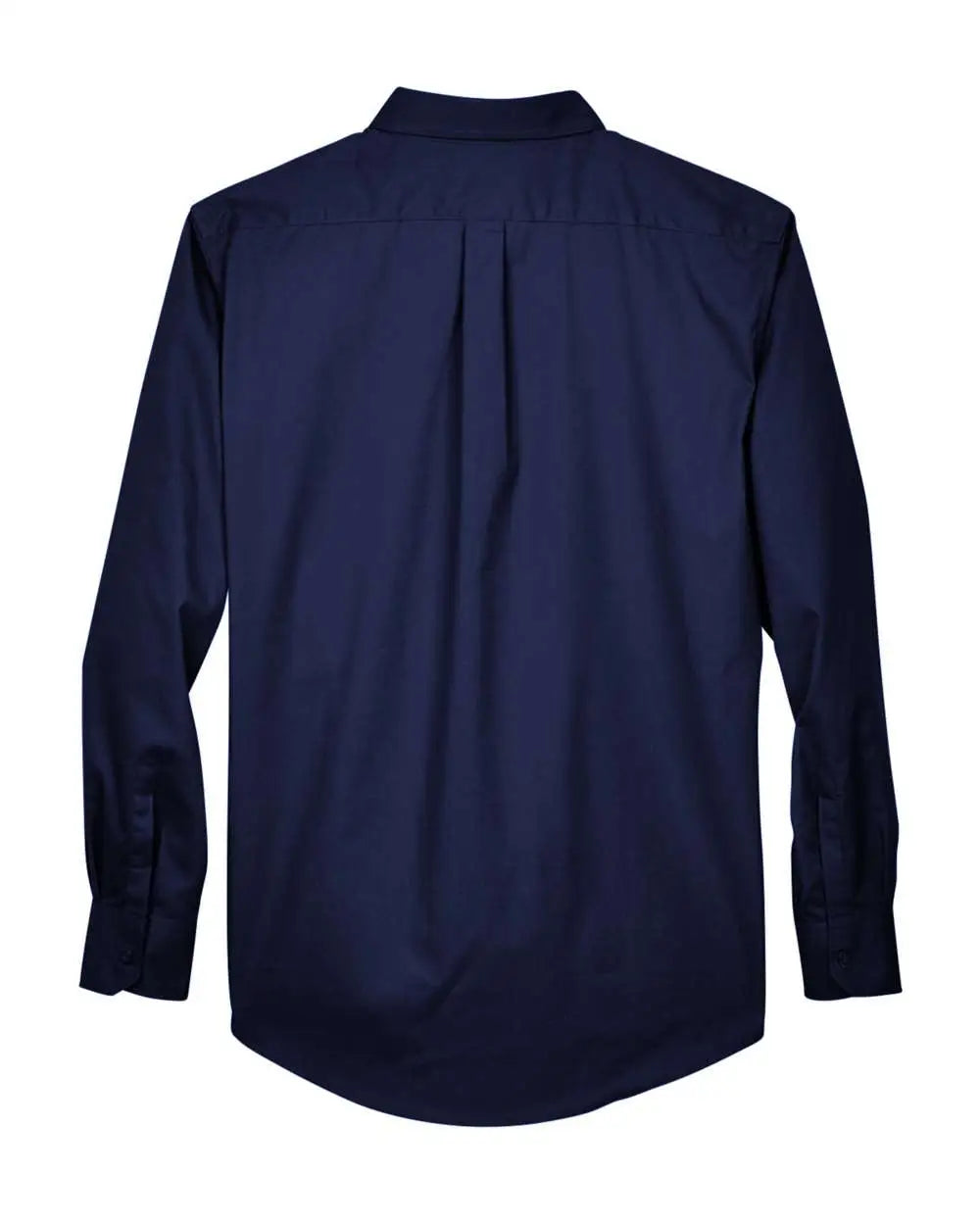 Core365 88193t Men’s Tall Operate Long Sleeve Twill Dress Shirt - Classic Navy