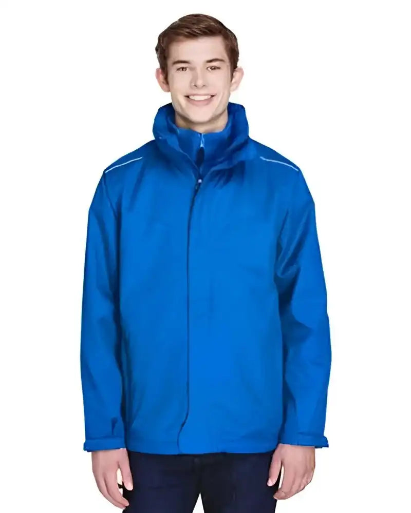 Core365 88205 Men’s Region 3-in-1 Jacket with Fleece Liner - True Royal