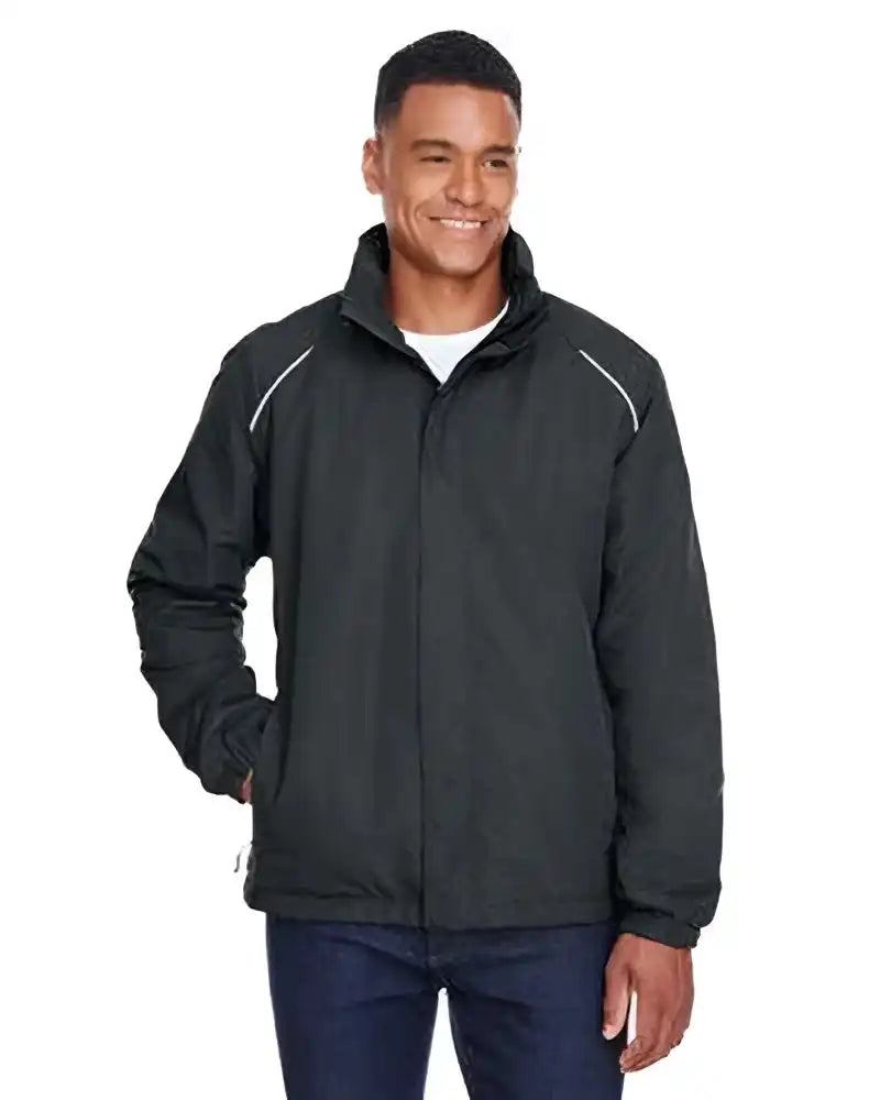 Core365 88224 Men’s Profile Fleece-lined All-season Jacket - Carbon