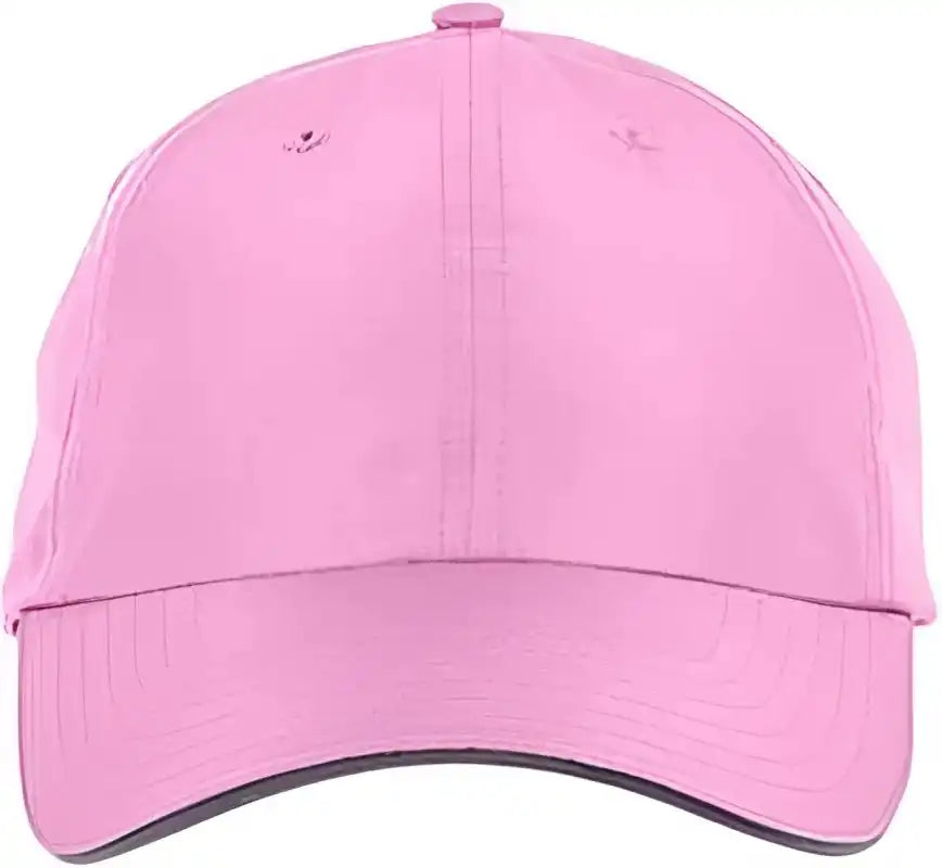 Core365 Ce001 Adult Pitch Performance Cap - Charcoality Pink - one Size Fits Most