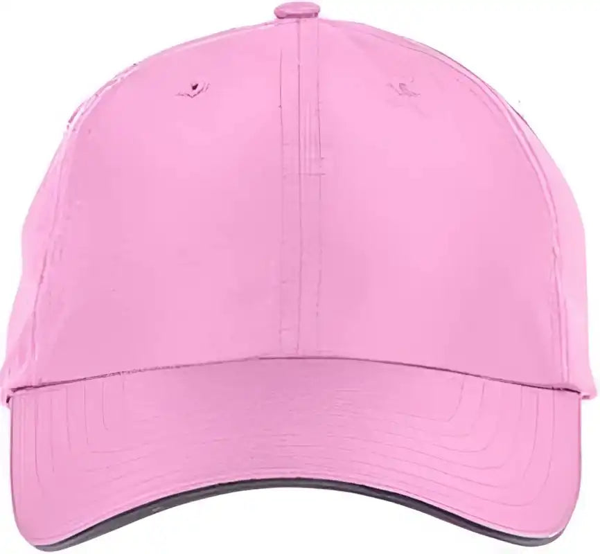 Core365 Ce001 Adult Pitch Performance Cap - Charcoality Pink - one Size Fits Most