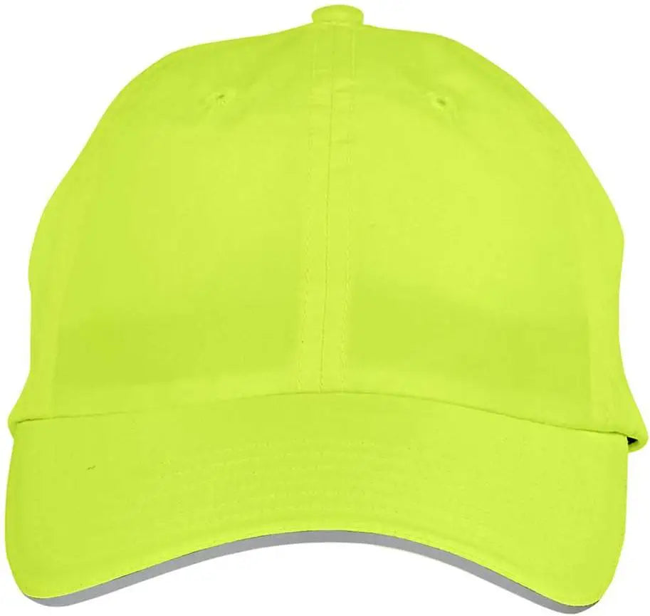 Core365 Ce001 Pitch Performance Cap - Safety Yellow - one Size Fits Most
