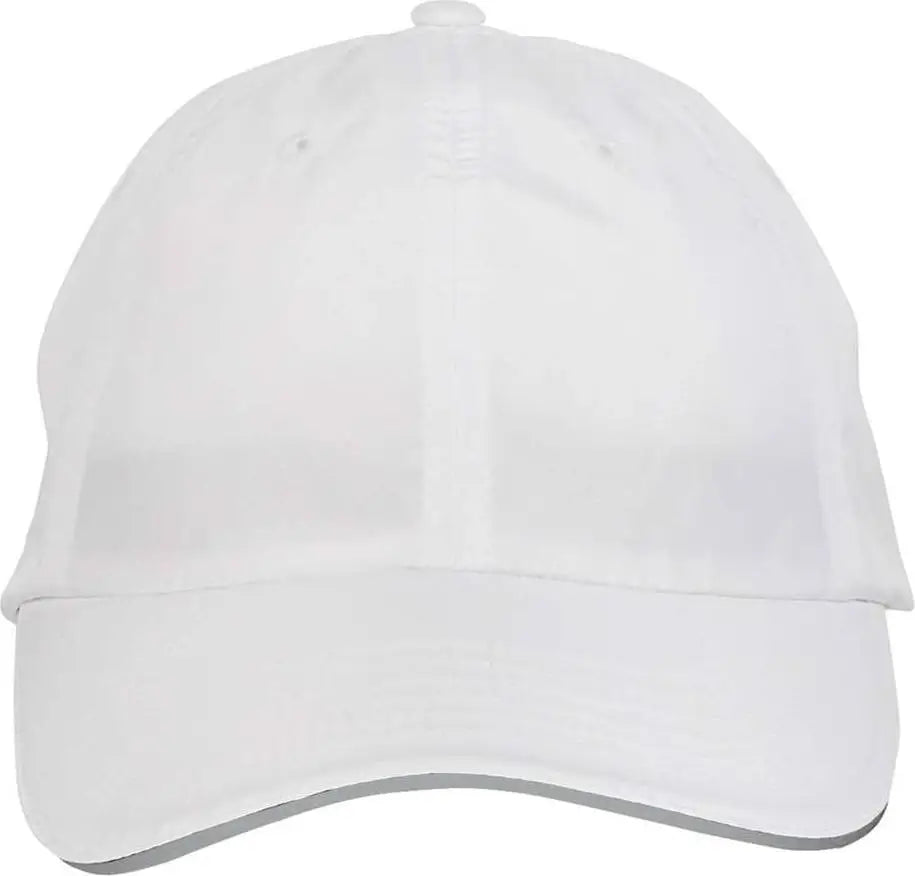 Core365 Ce001 Pitch Performance Cap - White - one Size Fits Most