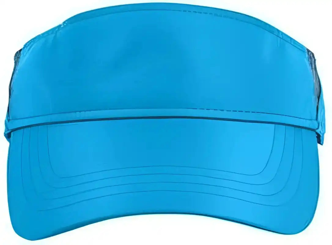 Core365 Ce002 Adult Drive Performance Visor - Elctrc Blue Carbon - Dark Gray / one Size Fits Most