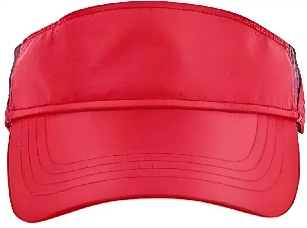 Core365 Ce002 Adult Drive Performance Visor - Red Carbon - one Size Fits Most