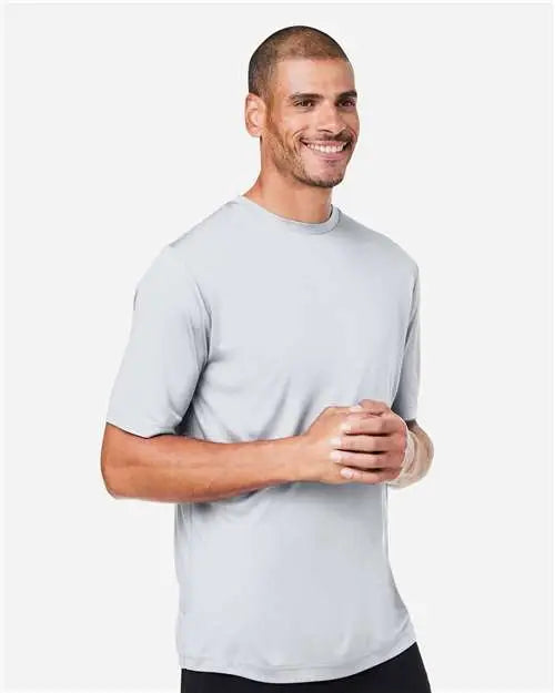 Core365 Ce10 Unisex Capital Performance T-shirt - Platinum