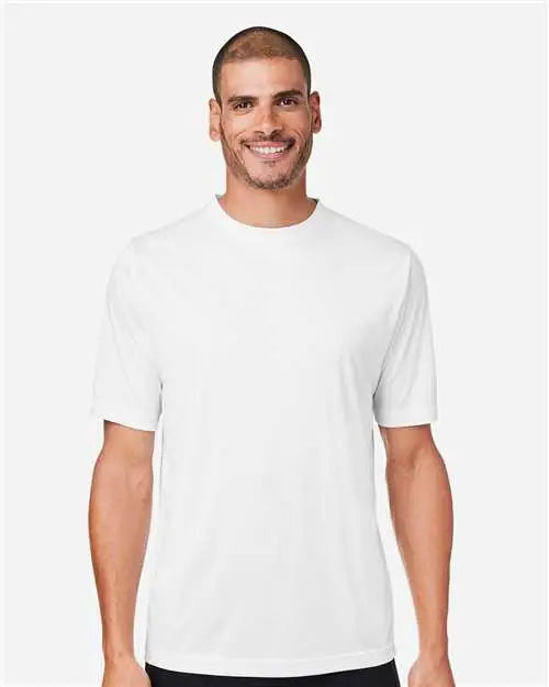 Core365 Ce10 Unisex Capital Performance T-shirt - White
