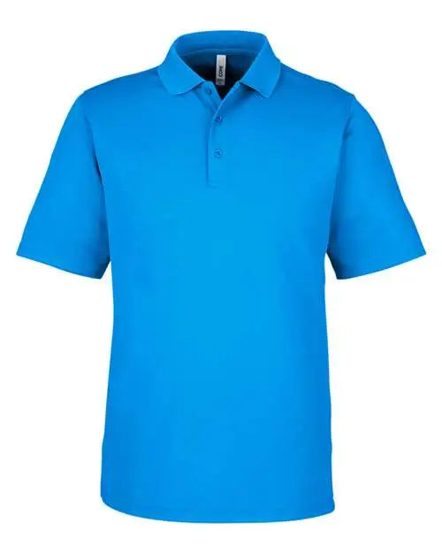 Core365 Ce104 Men’s Market Snag Protect Mesh Polo - Electric Blue