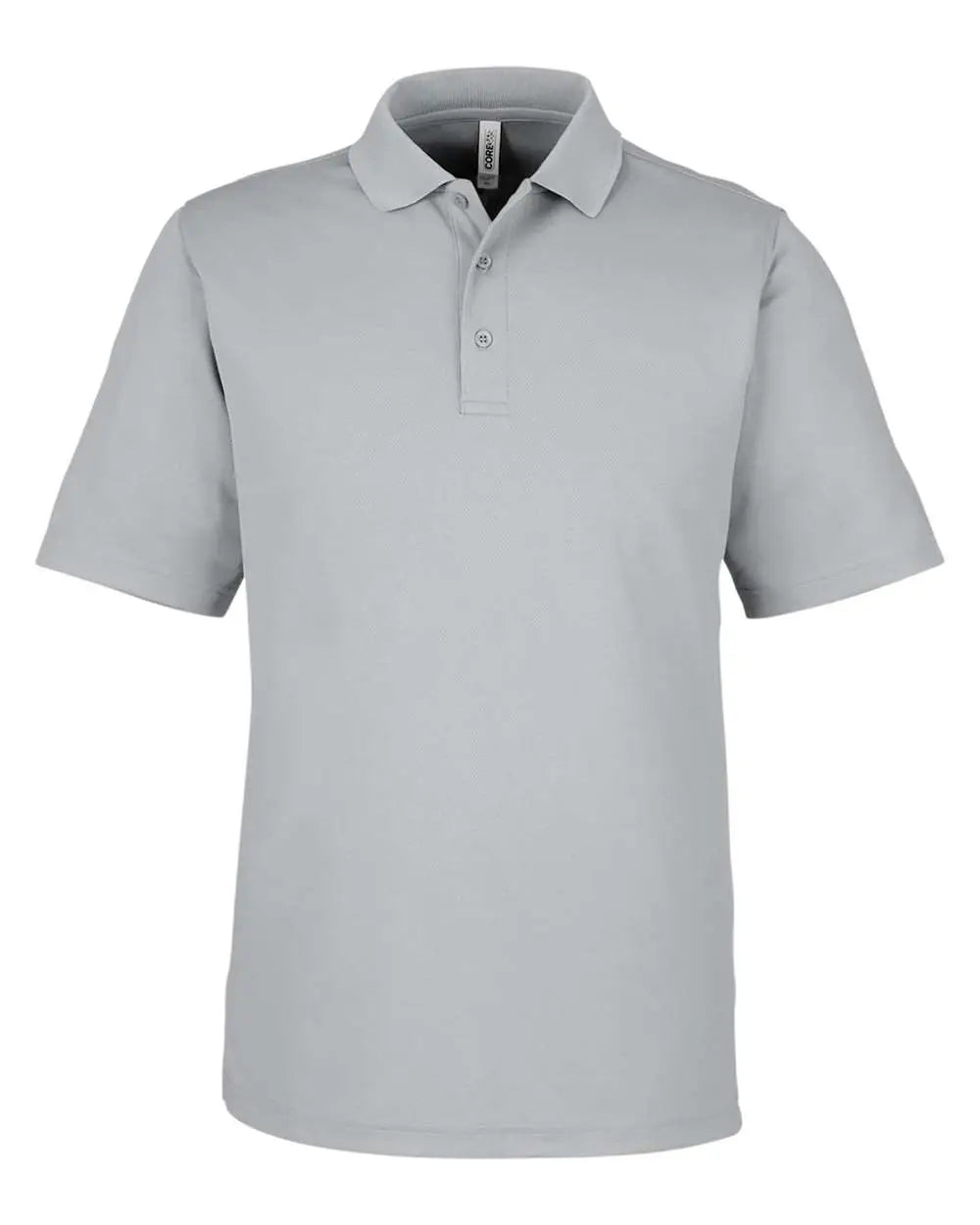 Core365 Ce104 Men’s Market Snag Protect Mesh Polo - Platinum - Platinum / s