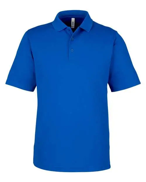 Core365 Ce104 Men’s Market Snag Protect Mesh Polo - True Royal