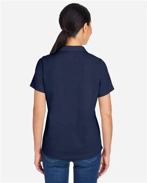 Core365 Ce104w Women’s Market Snag Protect Mesh Polo - Classic Navy - Classic Navy / Xs