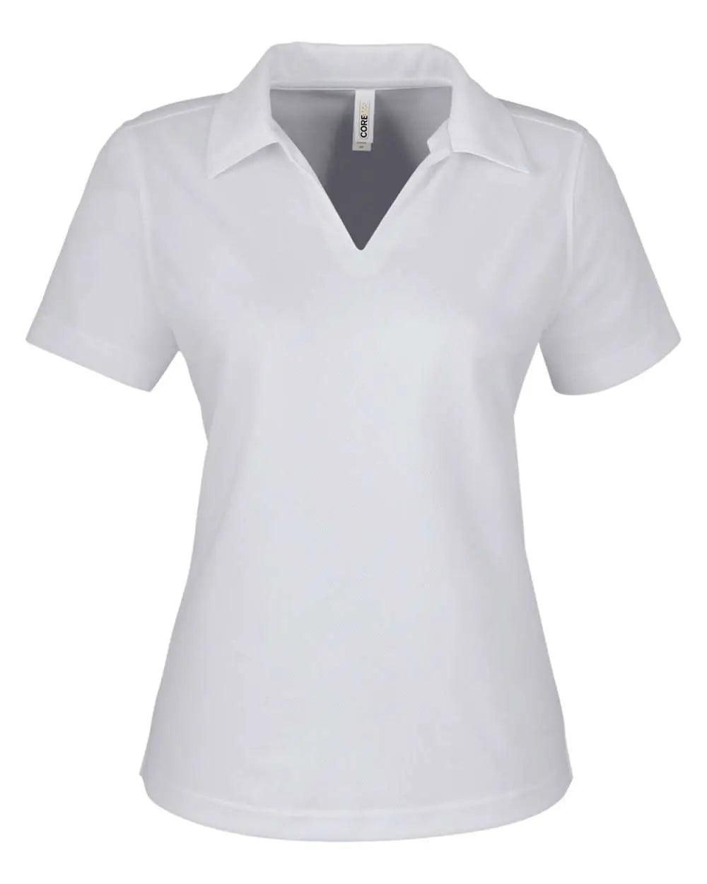 Core365 Ce104w Women’s Market Snag Protect Mesh Polo - Platinum - Platinum / Xs