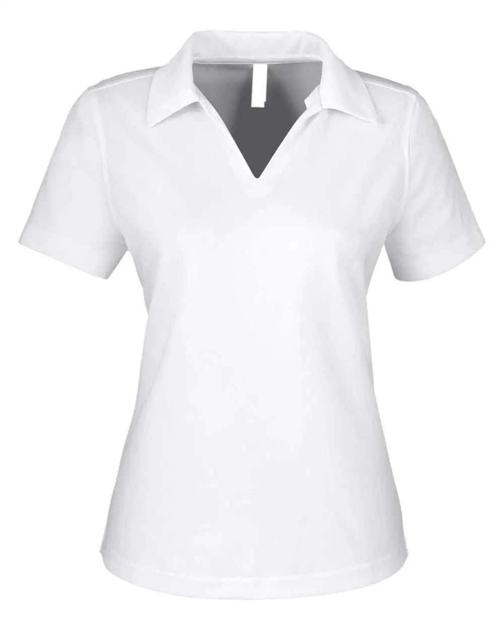 Core365 Ce104w Women’s Market Snag Protect Mesh Polo - White