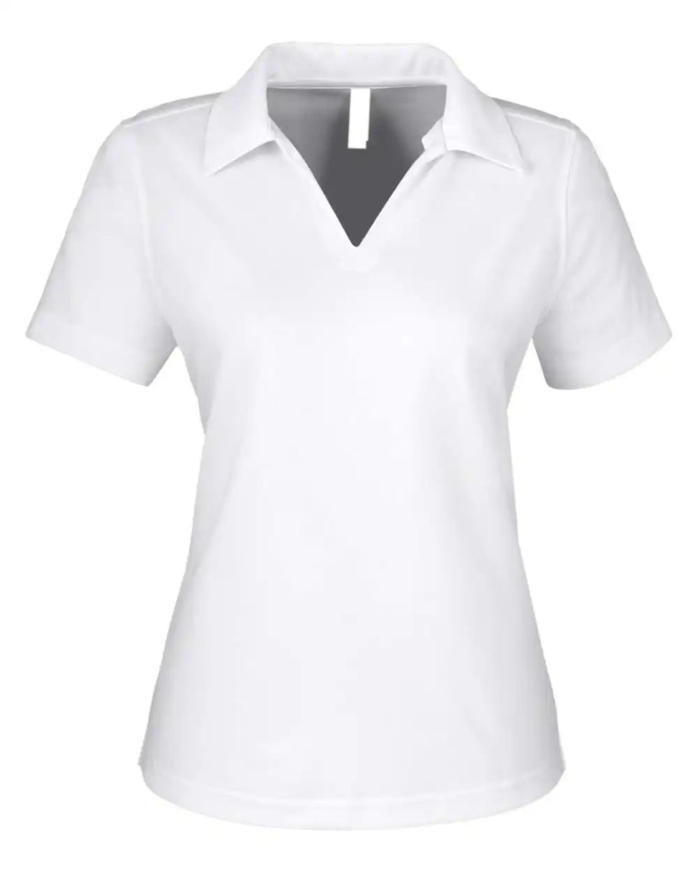 Core365 Ce104w Women’s Market Snag Protect Mesh Polo - White - Xs