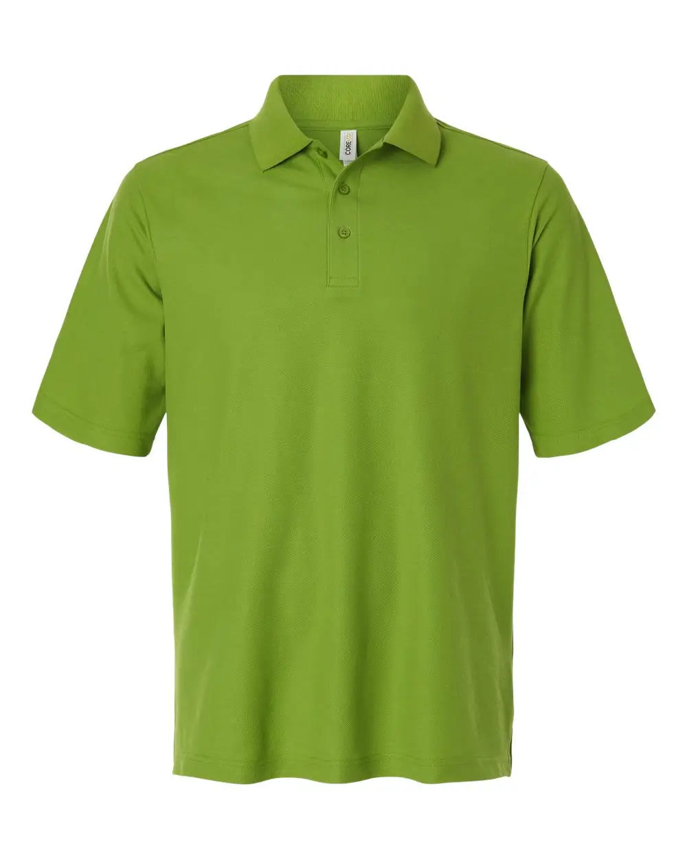 Core365 Ce106 Men’s Resolve Cvc Performance Pique Polo - Acid Green - Adult s
