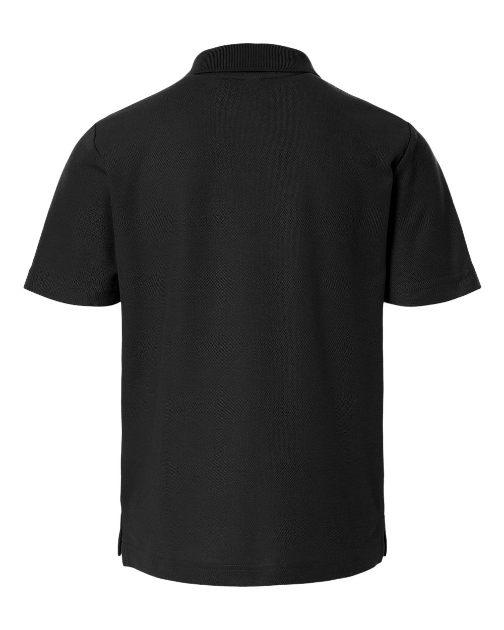 Core365 Ce106y Youth Resolve Cvc Performance Pique Polo - Black