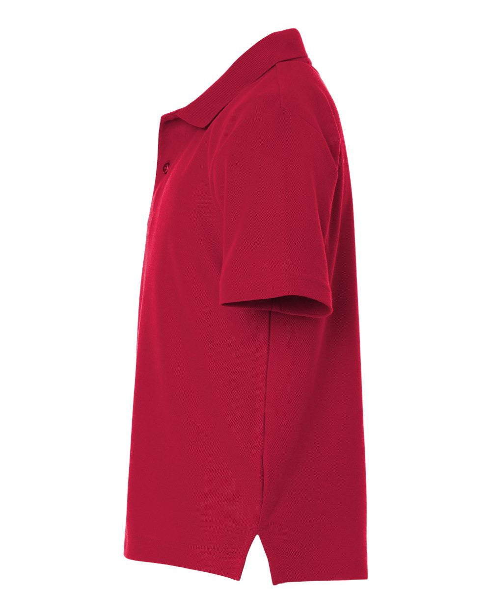 Core365 Ce106y Youth Resolve Cvc Performance Pique Polo - Classic Red