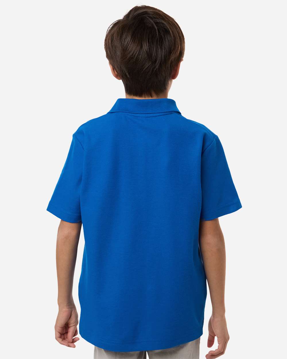 Core365 Ce106y Youth Resolve Cvc Performance Pique Polo - True Royal