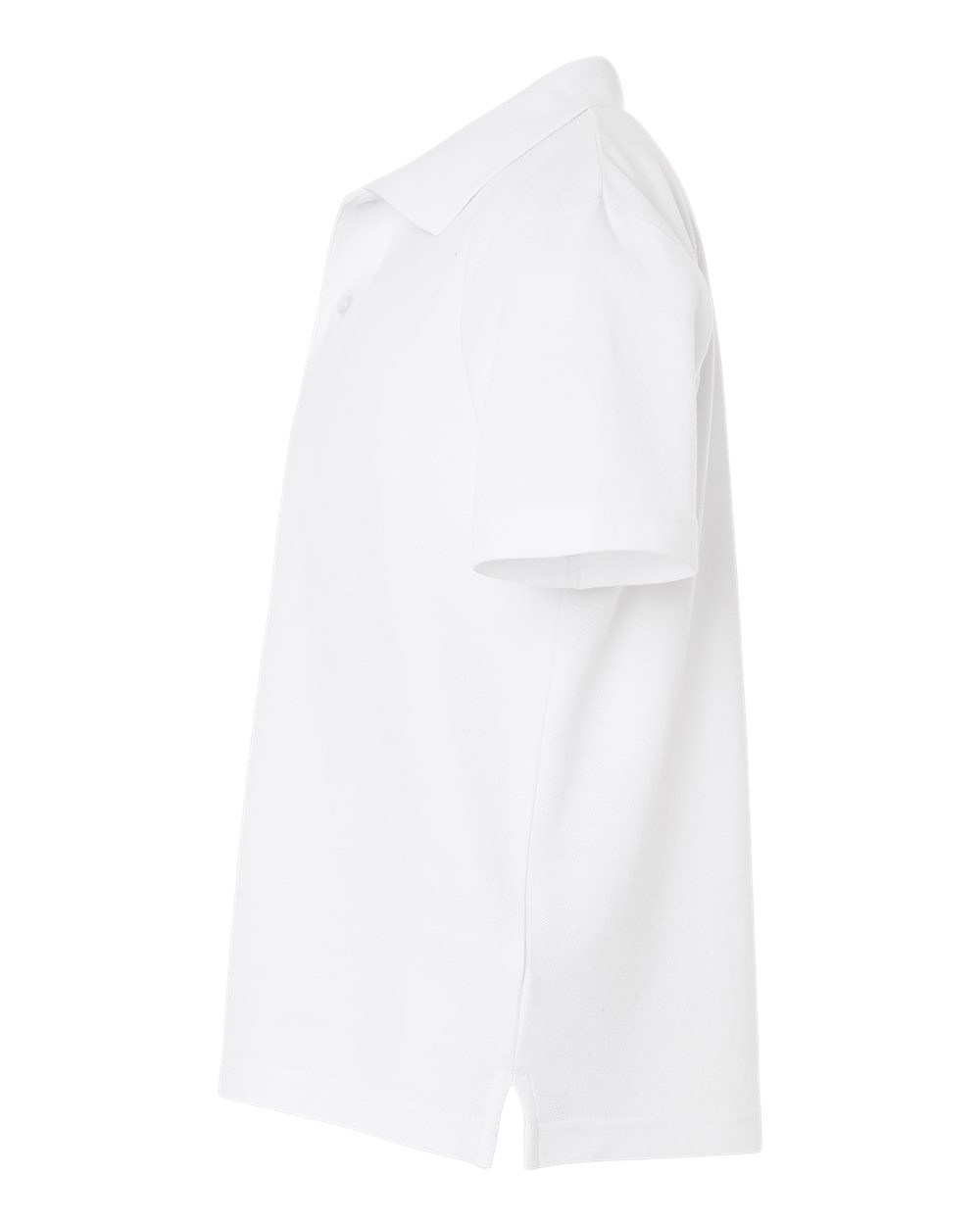 Core365 Ce106y Youth Resolve Cvc Performance Pique Polo - White