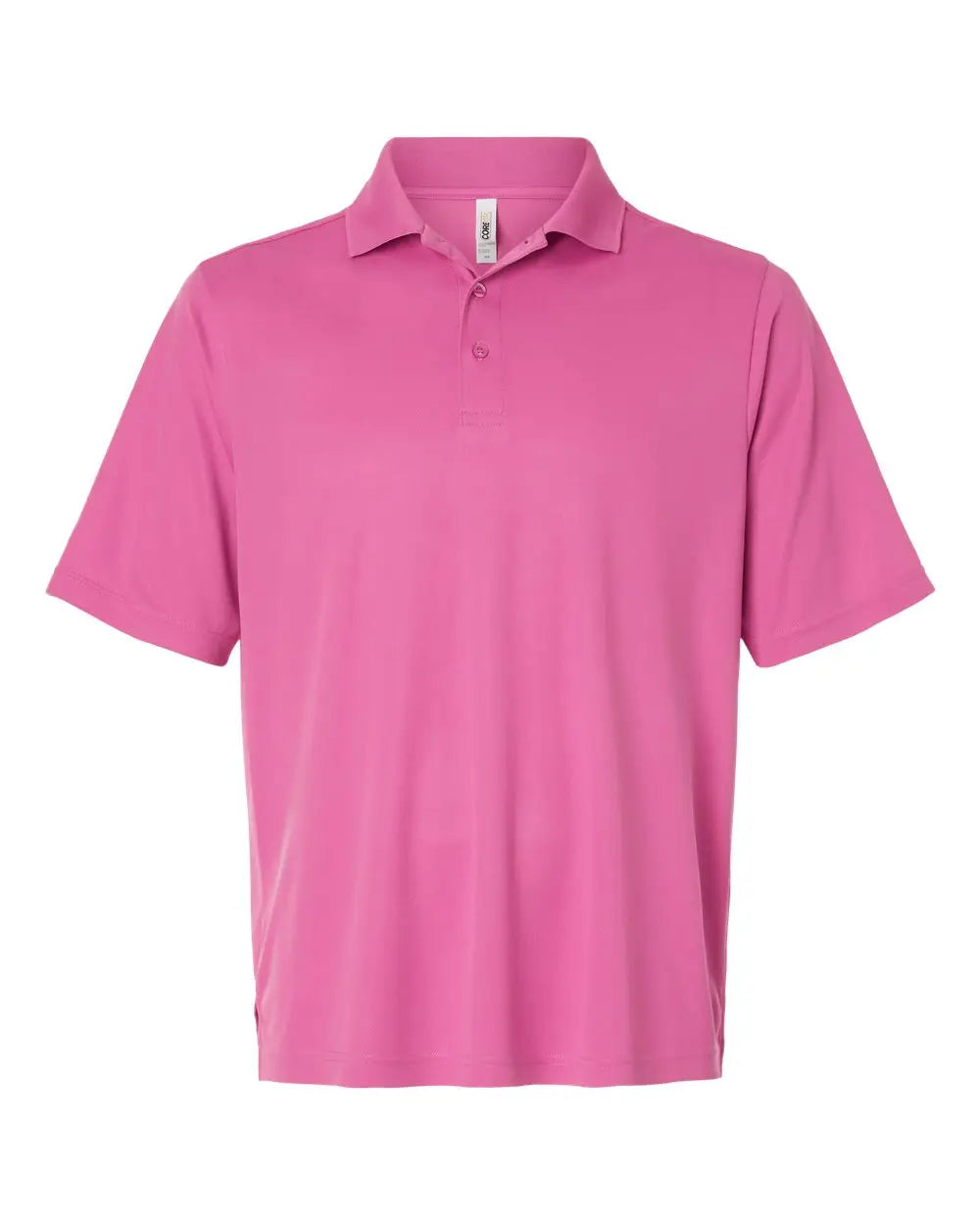 Core365 Ce108 Men’s Nova Performance Pique Polo - Charity Pink - Adult s