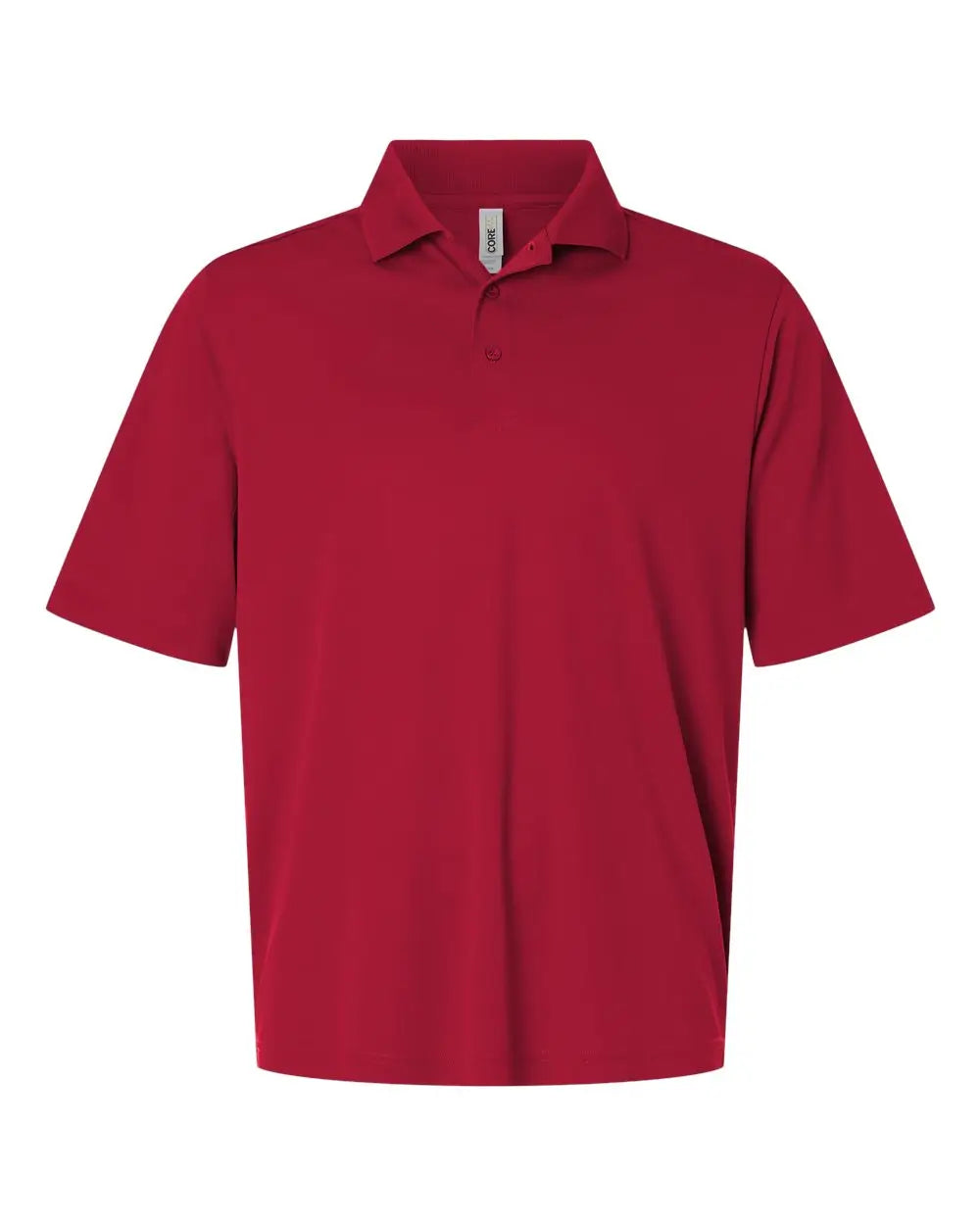 Core365 Ce108 Men’s Nova Performance Pique Polo - Classic Red - Adult s