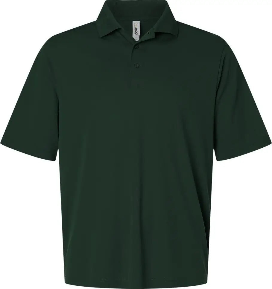Core365 Ce108 Men’s Nova Performance Pique Polo - Forest - Adult s