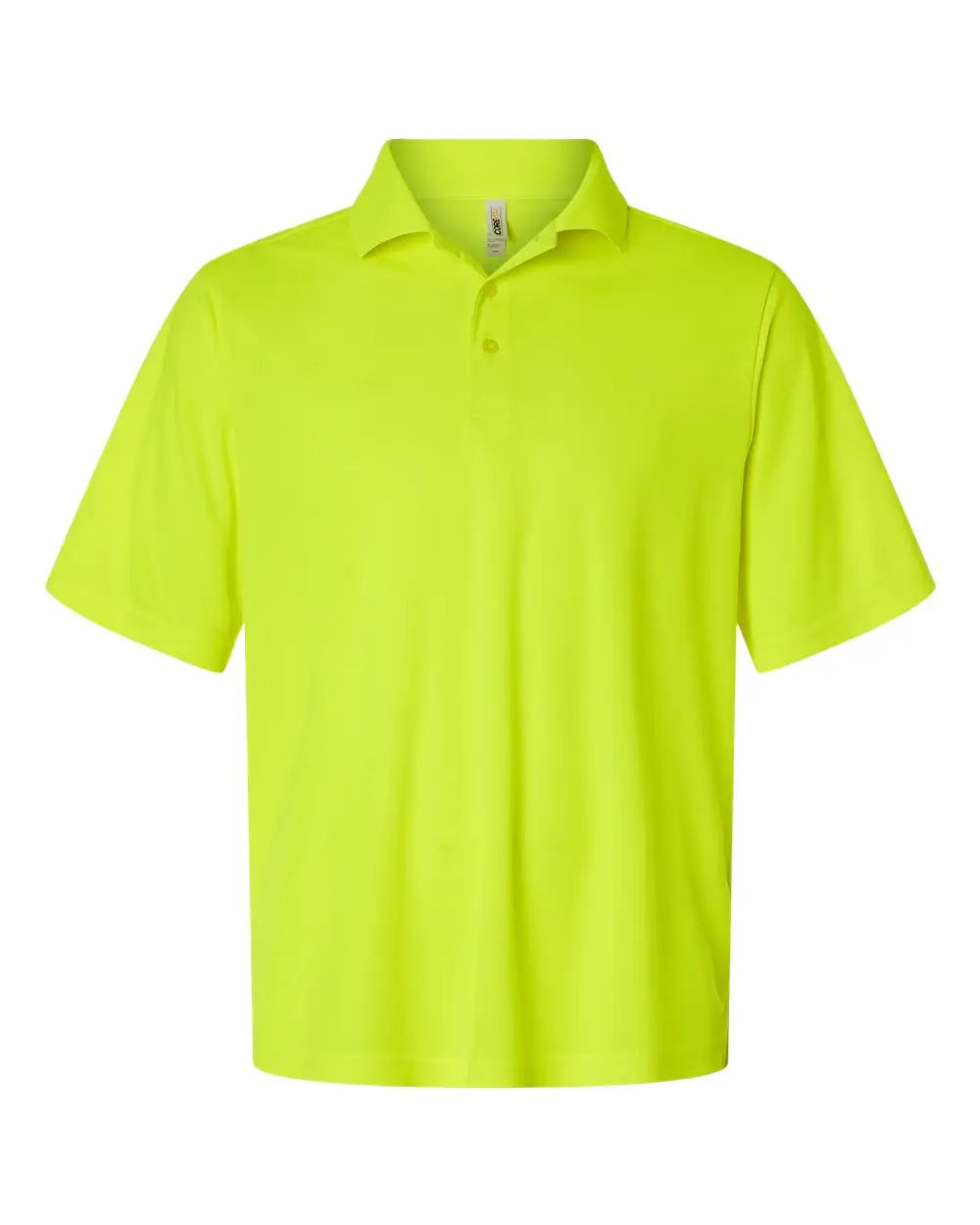 Core365 Ce108 Men’s Nova Performance Pique Polo - Safety Yellow
