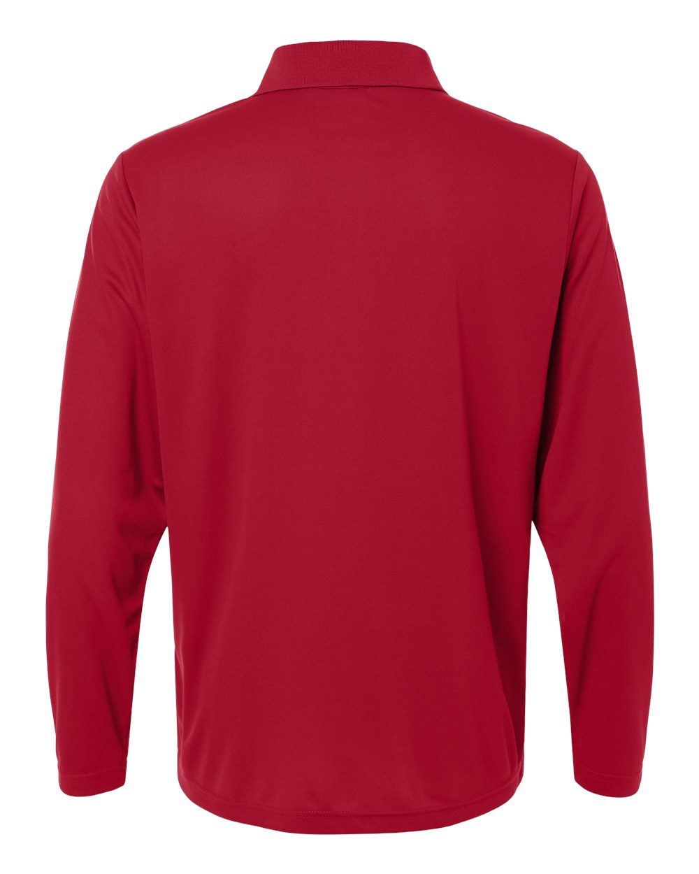 Core365 Ce108l Men’s Nova Performance Long Sleeve Pique Polo - Classic Red