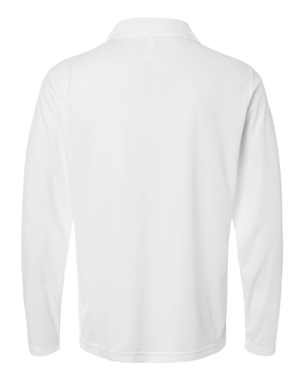 Core365 Ce108l Men’s Nova Performance Long Sleeve Pique Polo - White