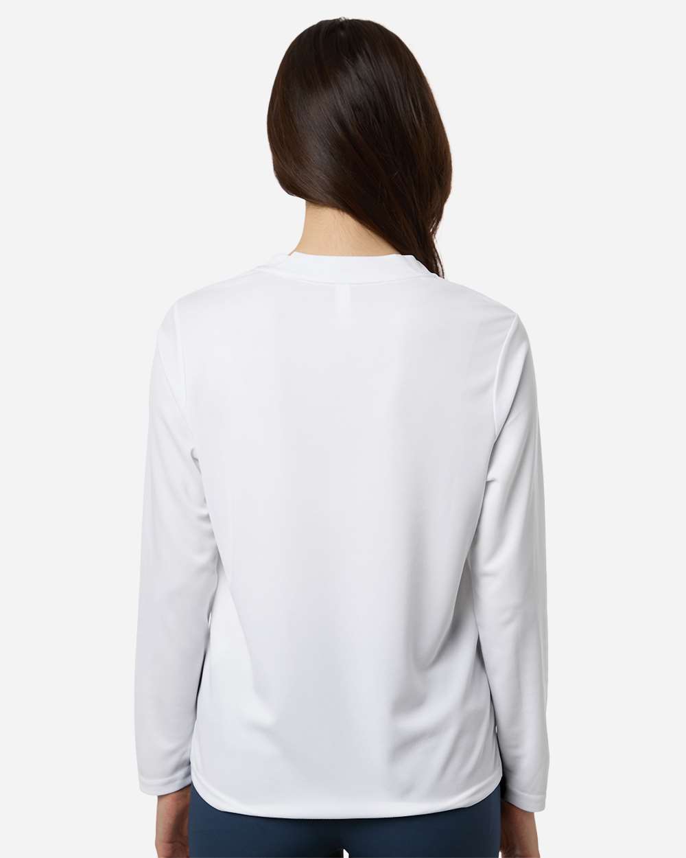 Core365 Ce108lw Women’s Nova Performance Long Sleeve Pique Polo - White
