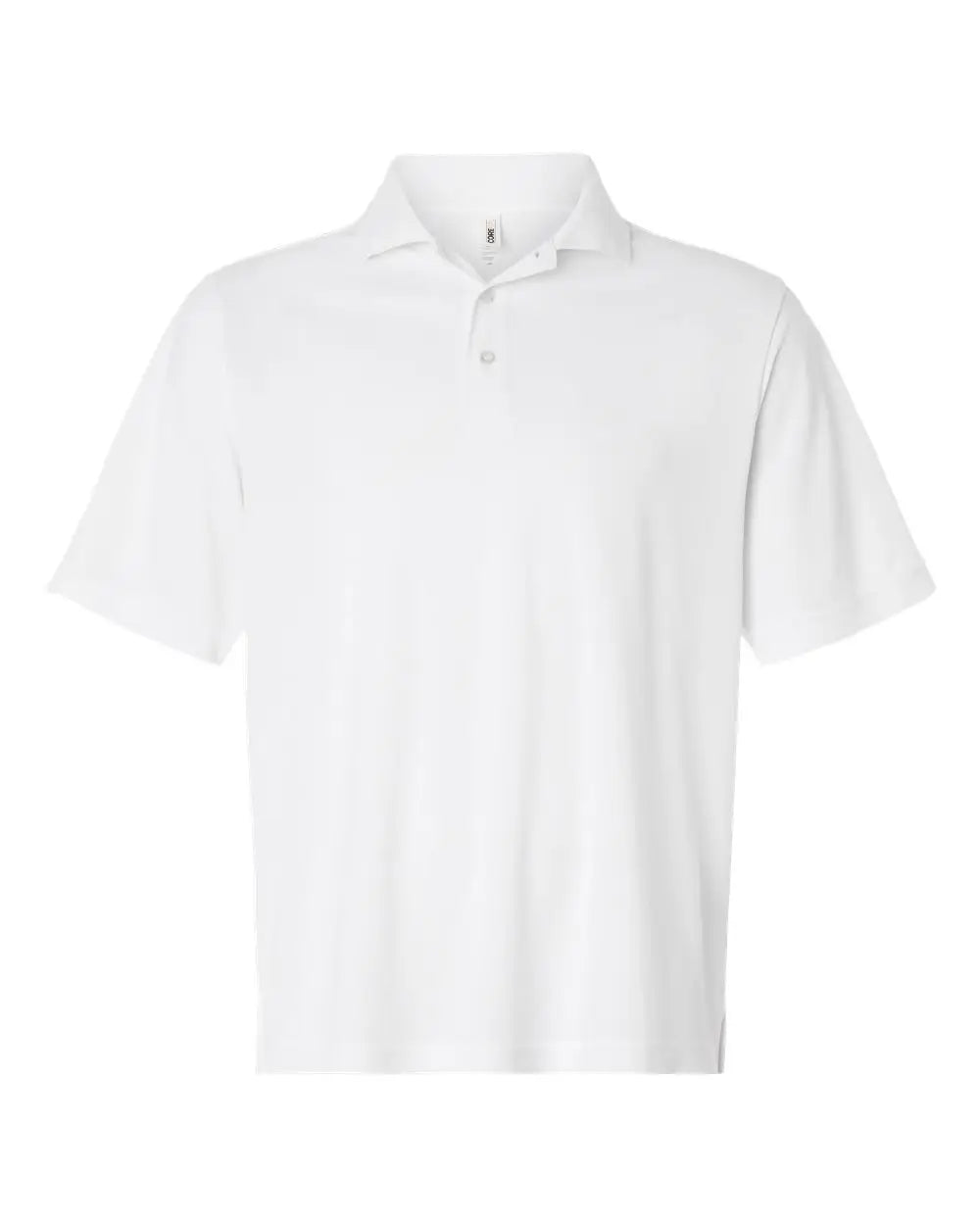 Core365 Ce108t Men’s Tall Nova Performance Pique Polo - White - Adult l