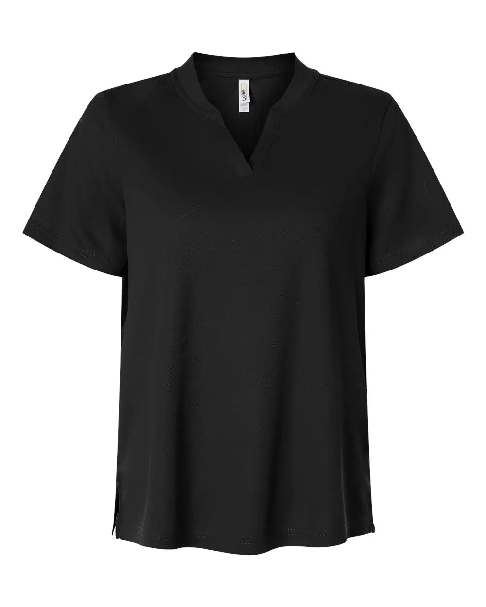 Core365 Ce108w Women’s Nova Performance Pique Polo - Black - Ladies Xs
