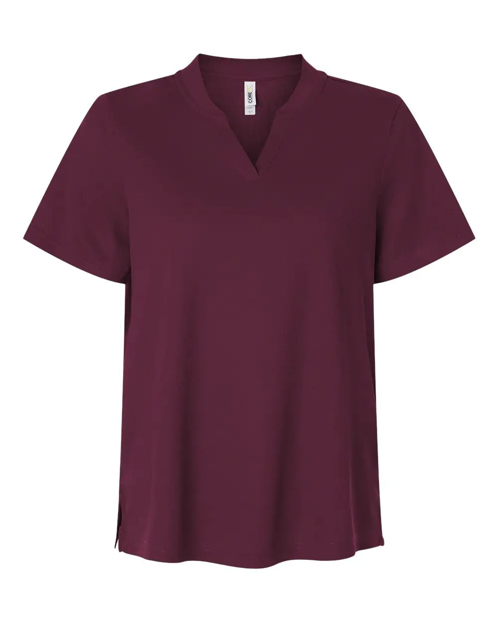 Core365 Ce108w Women’s Nova Performance Pique Polo - Burgundy - Ladies Xs