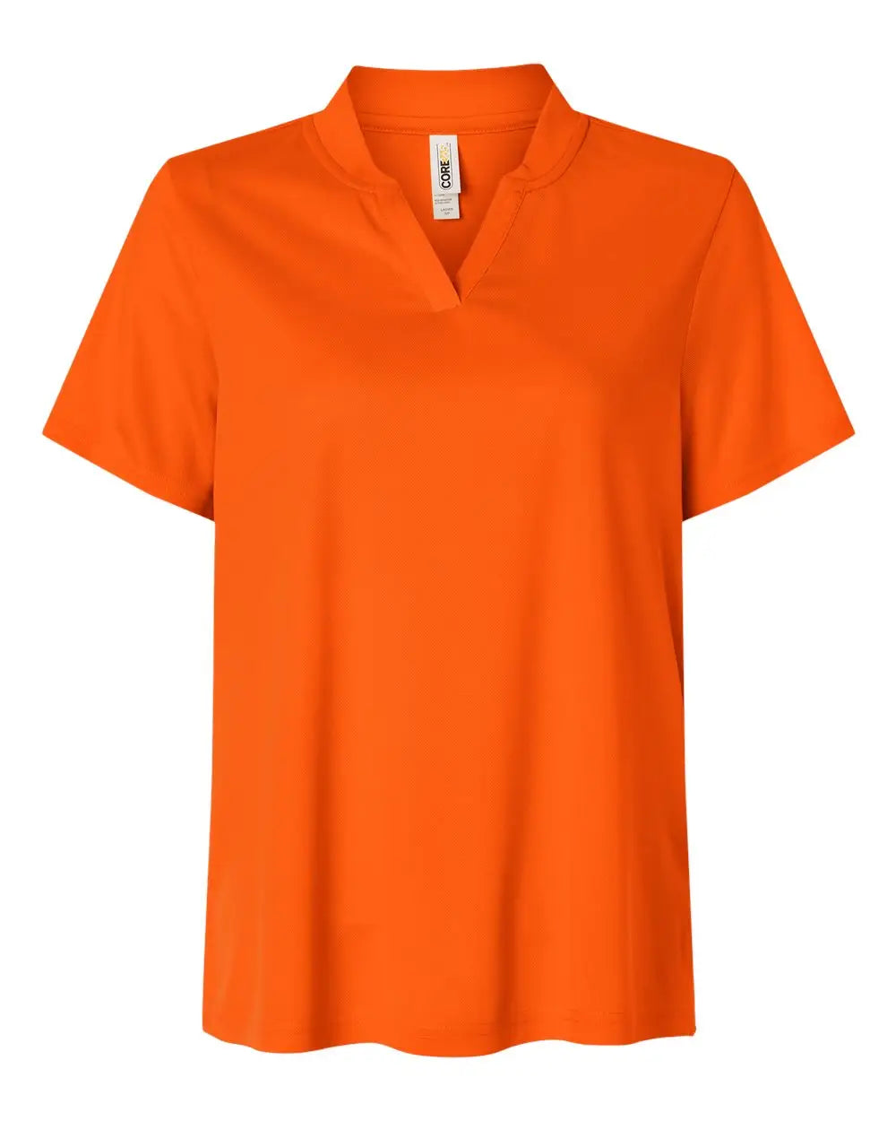 Core365 Ce108w Women’s Nova Performance Pique Polo - Campus Orange - Ladies Xs