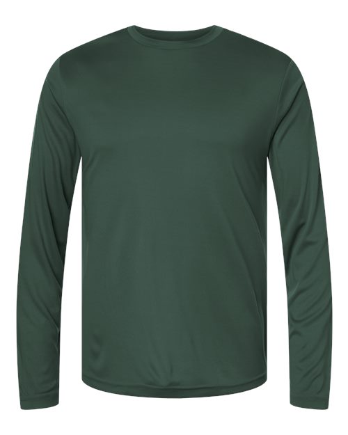 Core365 Ce10l Unisex Capital Long Sleeve Performance T-shirt - Forest