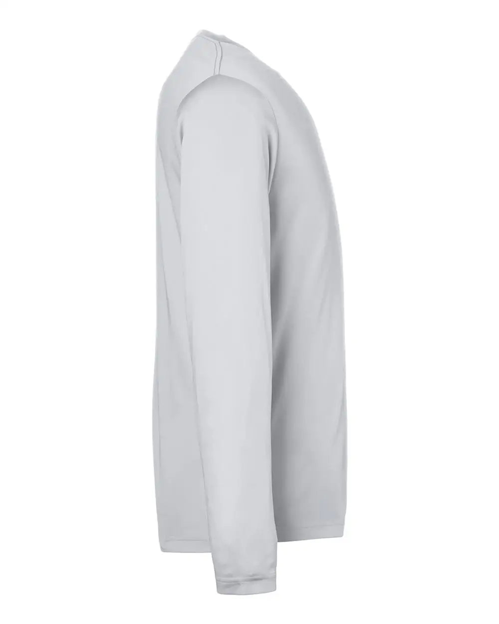 Core365 Ce10l Unisex Capital Long Sleeve Performance T-shirt - Platinum - Platinum / Xs