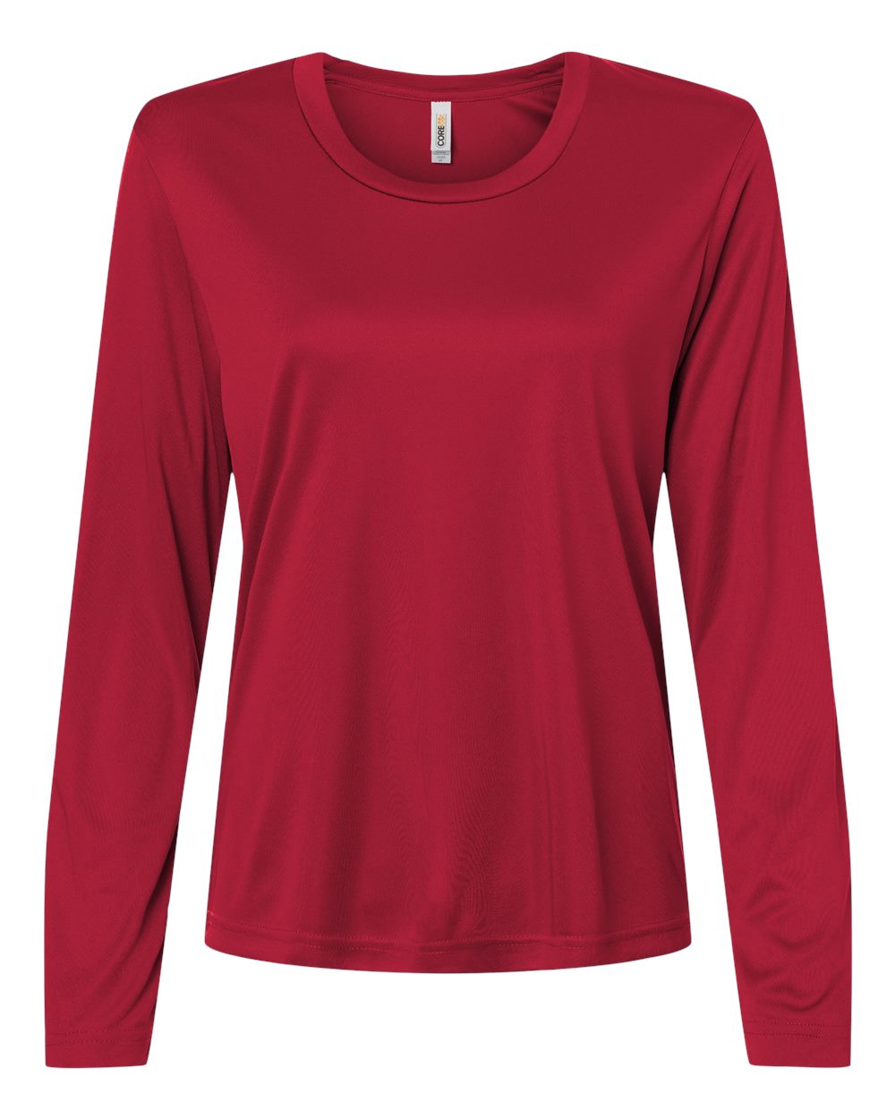 Core365 Ce10lw Women’s Capital Performance Long Sleeve T-shirt - Classic Red