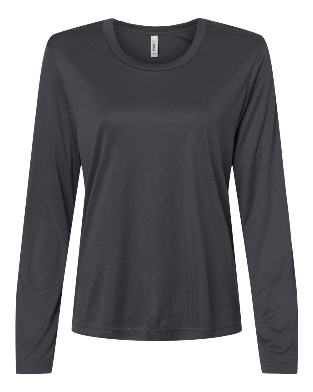 Core365 Ce10lw Women’s Capital Performance Long Sleeve T-shirt - Carbon