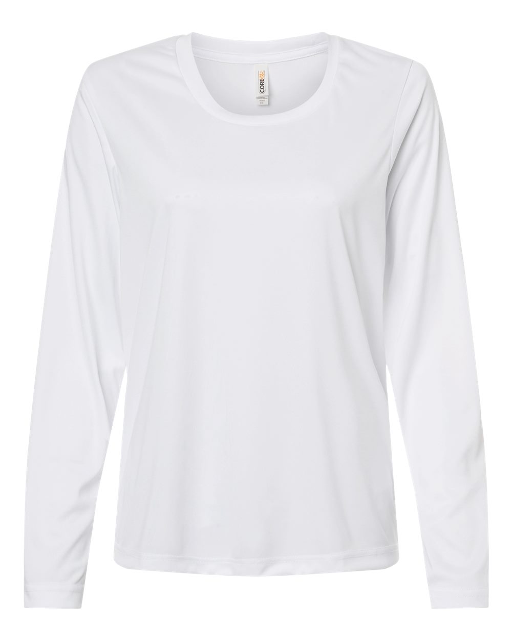 Core365 Ce10lw Women’s Capital Performance Long Sleeve T-shirt - White