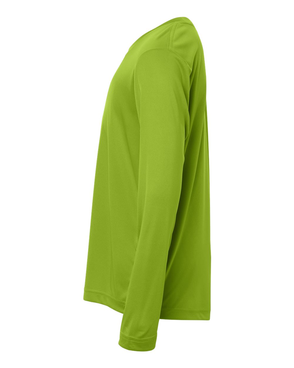Core365 Ce10ly Youth Capital Performance Long Sleeve T-shirt - Acid Green