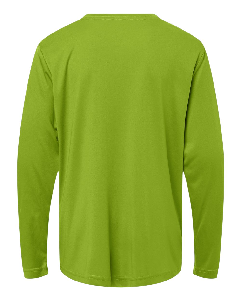 Core365 Ce10ly Youth Capital Performance Long Sleeve T-shirt - Acid Green