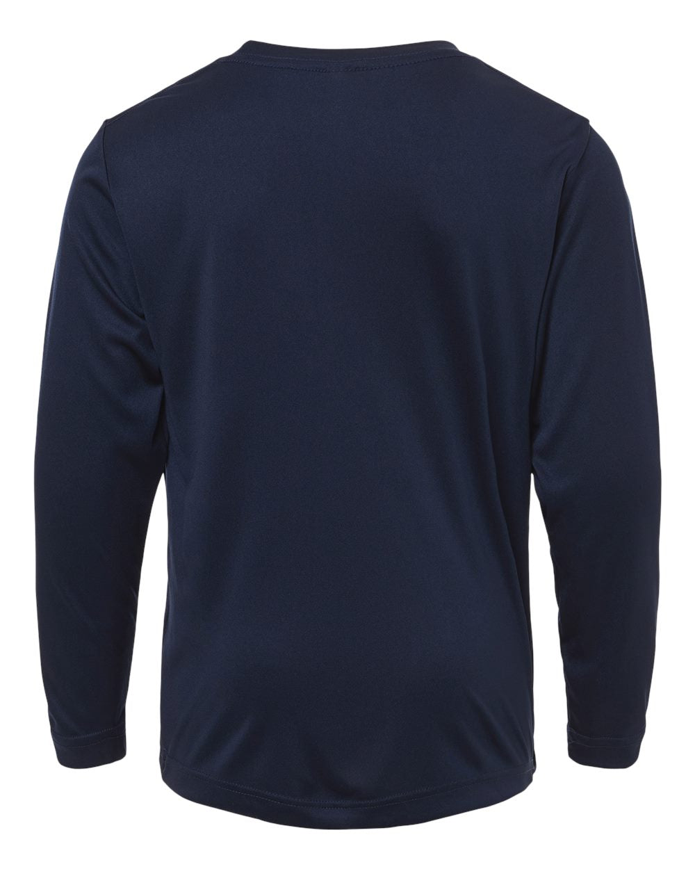 Core365 Ce10ly Youth Capital Performance Long Sleeve T-shirt - Classic Navy
