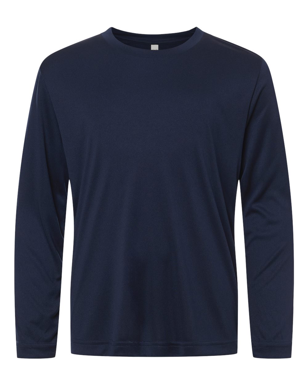 Core365 Ce10ly Youth Capital Performance Long Sleeve T-shirt - Classic Navy