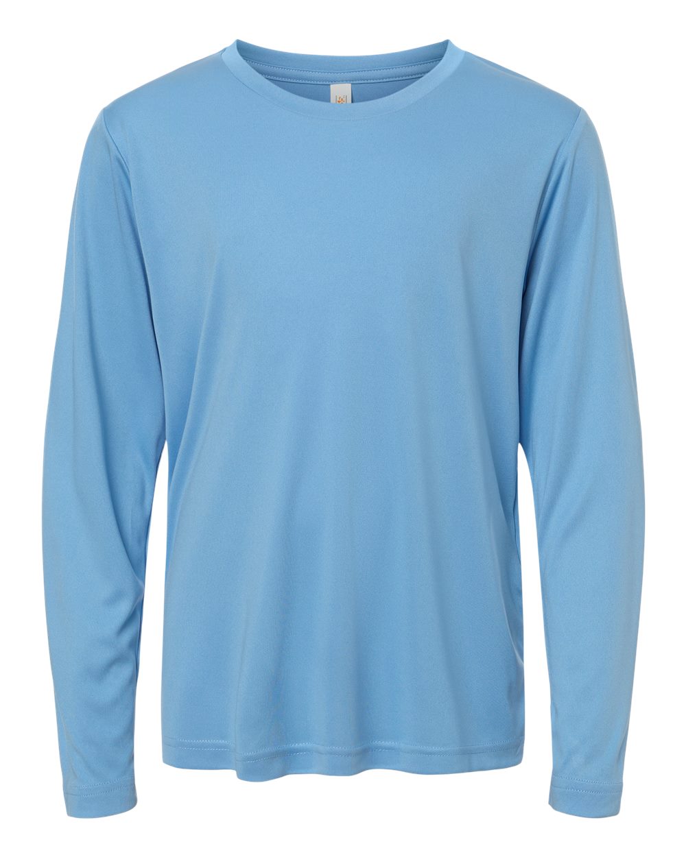 Core365 Ce10ly Youth Capital Performance Long Sleeve T-shirt - Columbia Blue