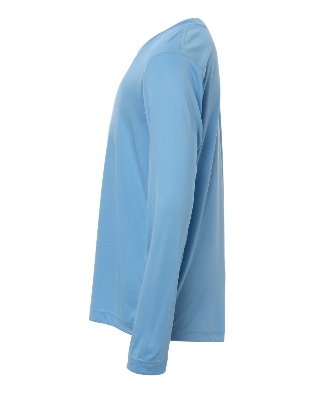 Core365 Ce10ly Youth Capital Performance Long Sleeve T-shirt - Columbia Blue