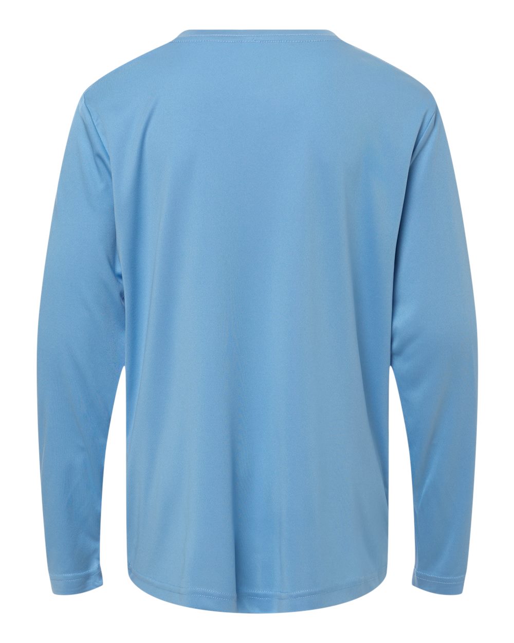 Core365 Ce10ly Youth Capital Performance Long Sleeve T-shirt - Columbia Blue